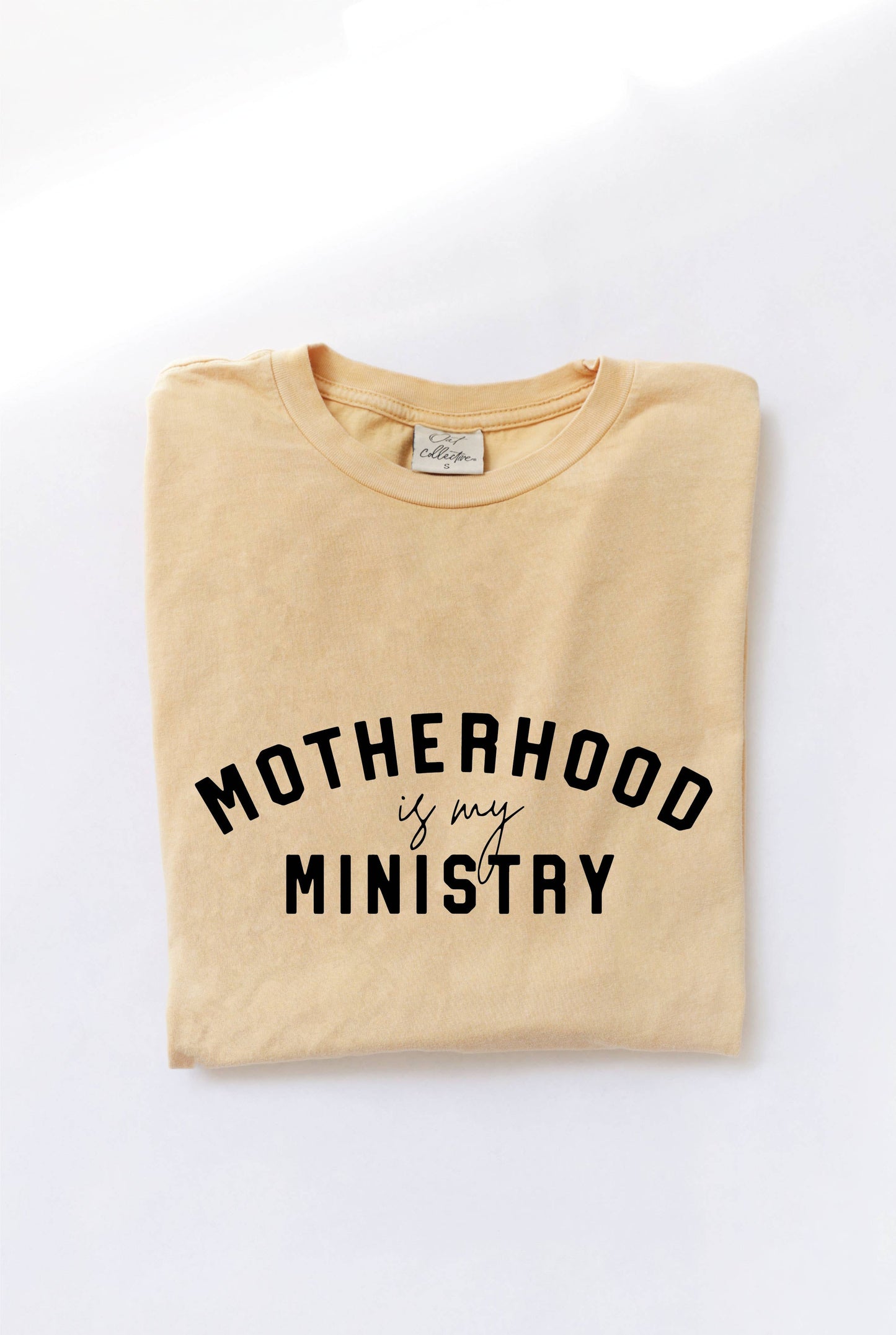 Motherhood is my Ministry Mineral Graphic Tee